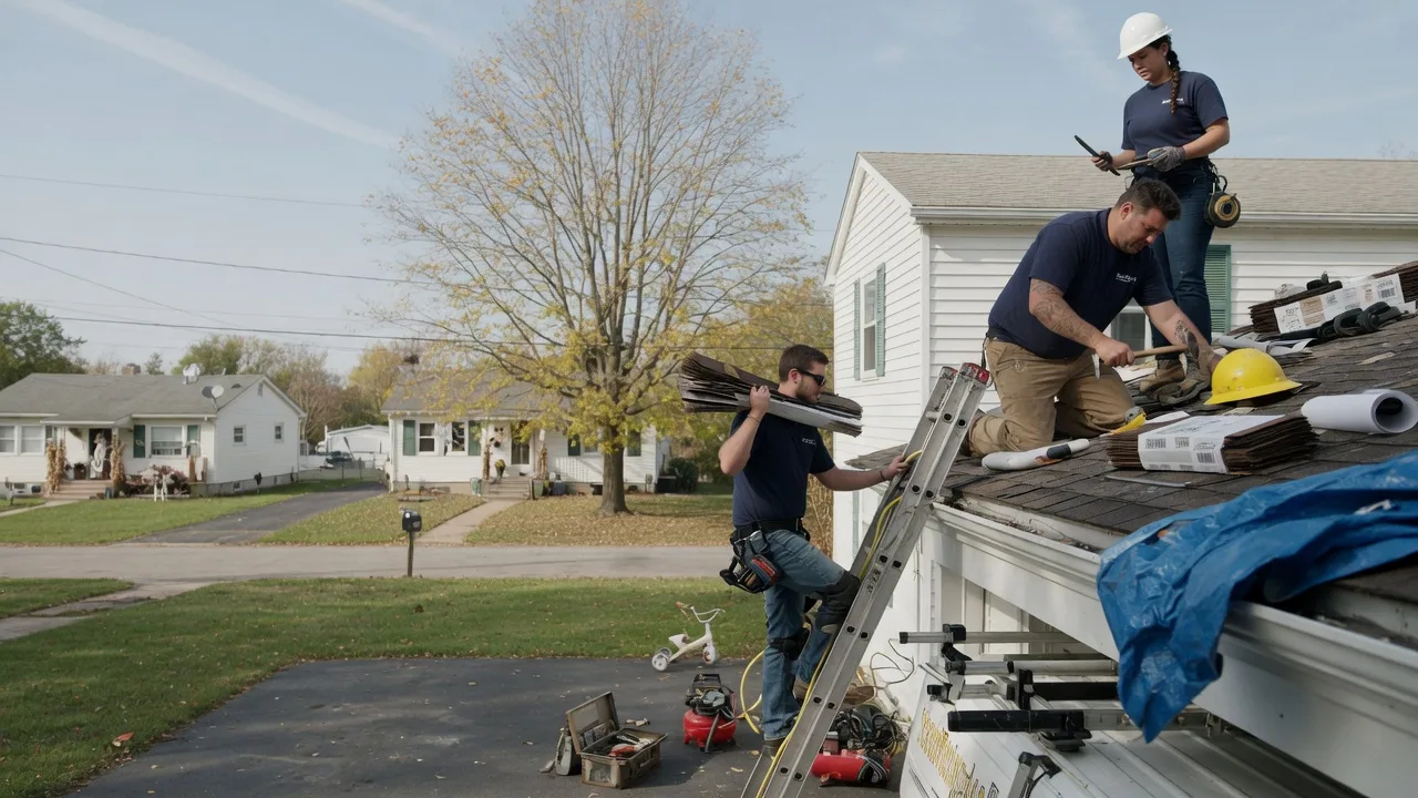 Local Roofing Contractors in South Holland, IL near me